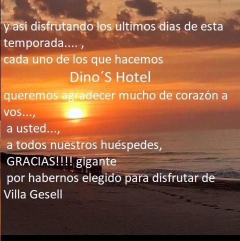 Dino'S Hotel Villa Gesell Eksteriør billede